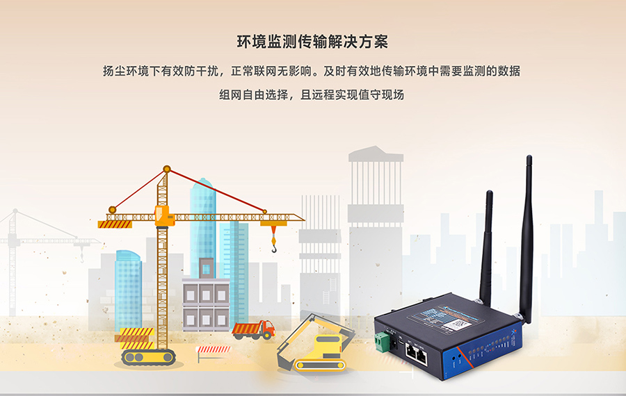 工业路由器图片G806：环境监测传输解决方案